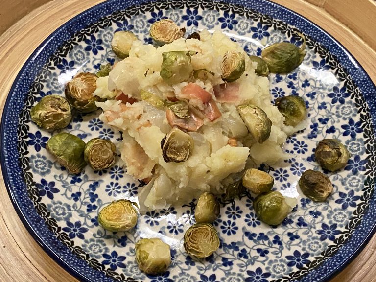 Hete bliksem met spruitjes