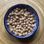 Schaaltje met kikkererwten