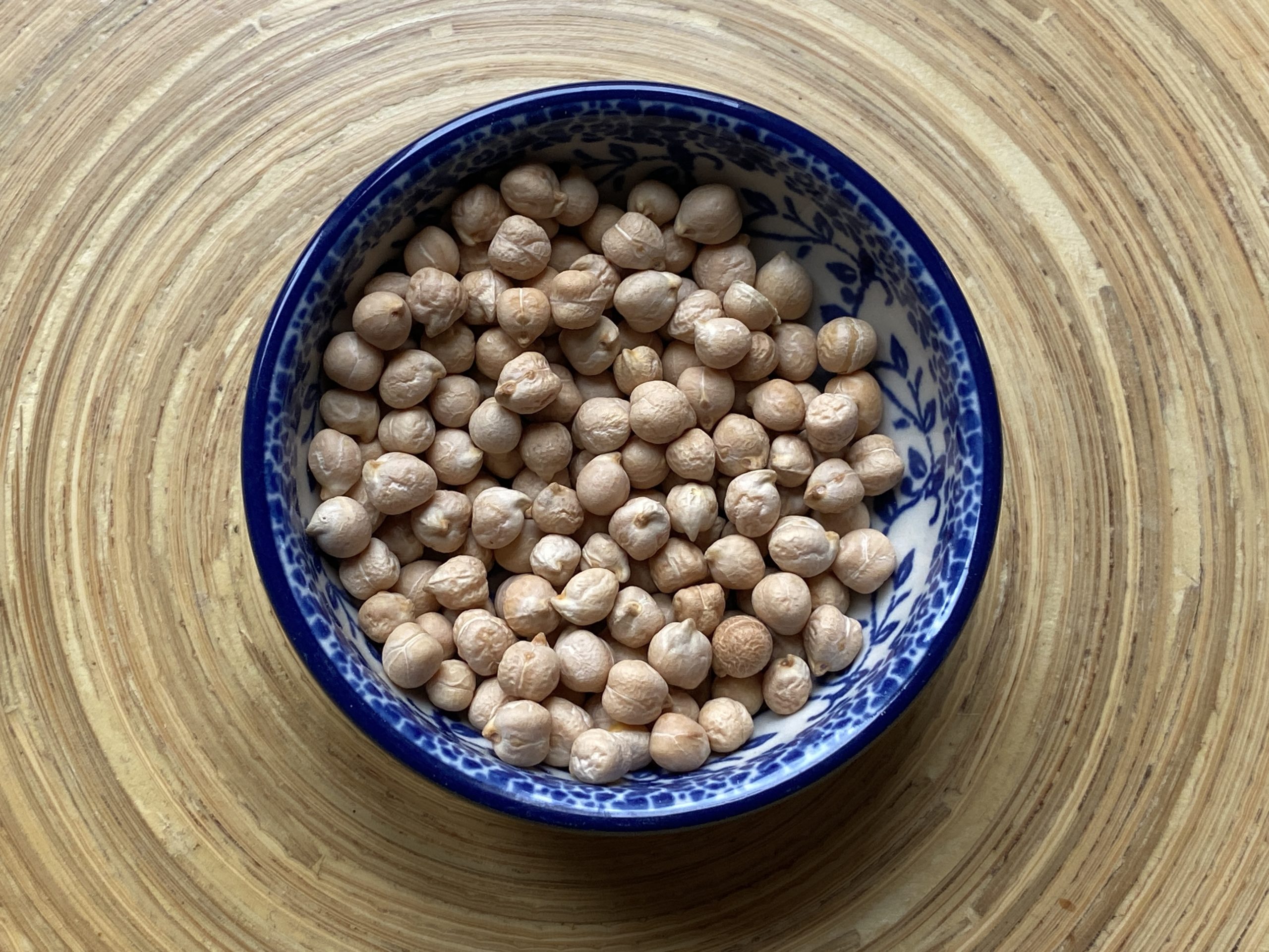 Schaaltje met kikkererwten