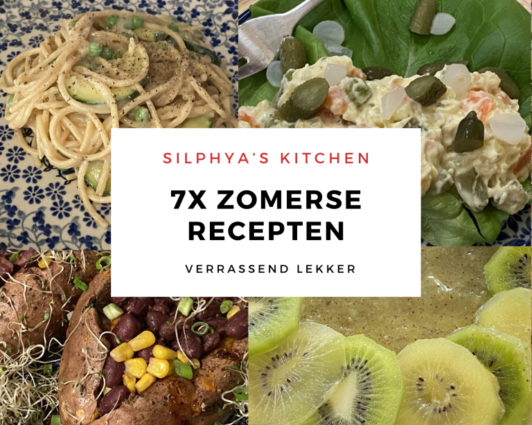 collage 7x zomerse recepten