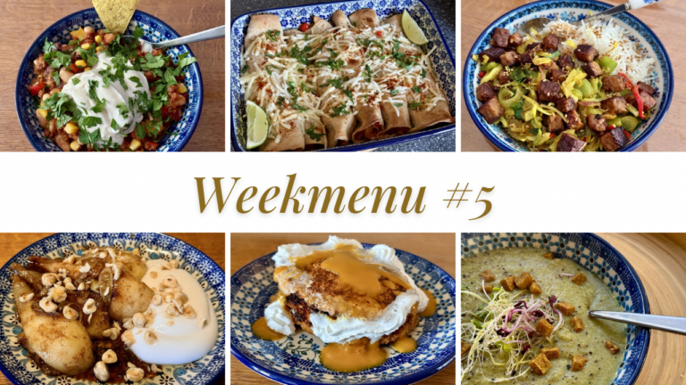 Weekmenu #5: Lekkere winterse kost