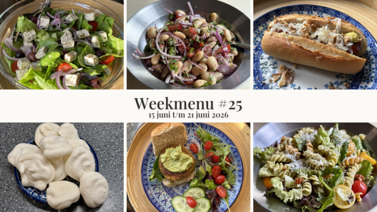 Weekmenu #25