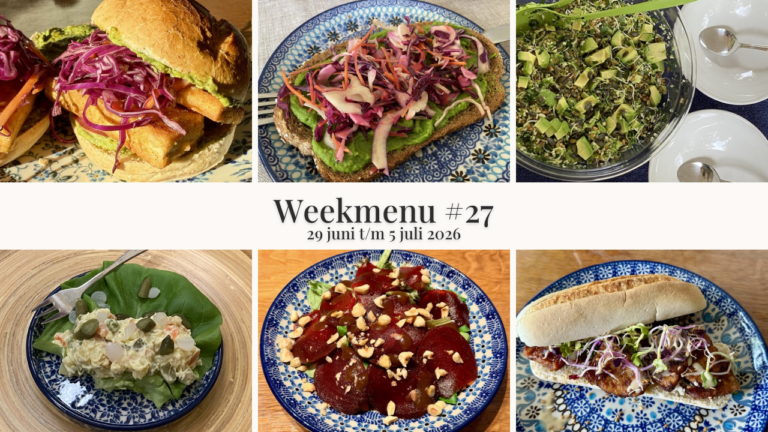Weekmenu #27