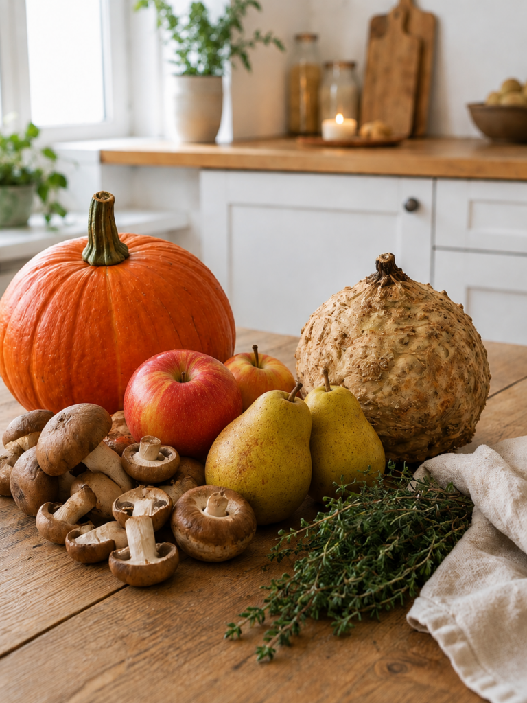 Herfst op je bord: pompoen, paddenstoelen & de eerste stoofpotten